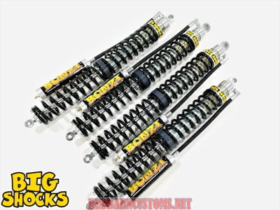 Big Shocks 2.25” shocks are ideal for custom 4-link trucks, sand cars and  off-road vehicles. Quality, CNC machined, hand assembled, dyno…